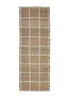Relay Jute Check Natural Beige Runner - 60 X 180 Image 3