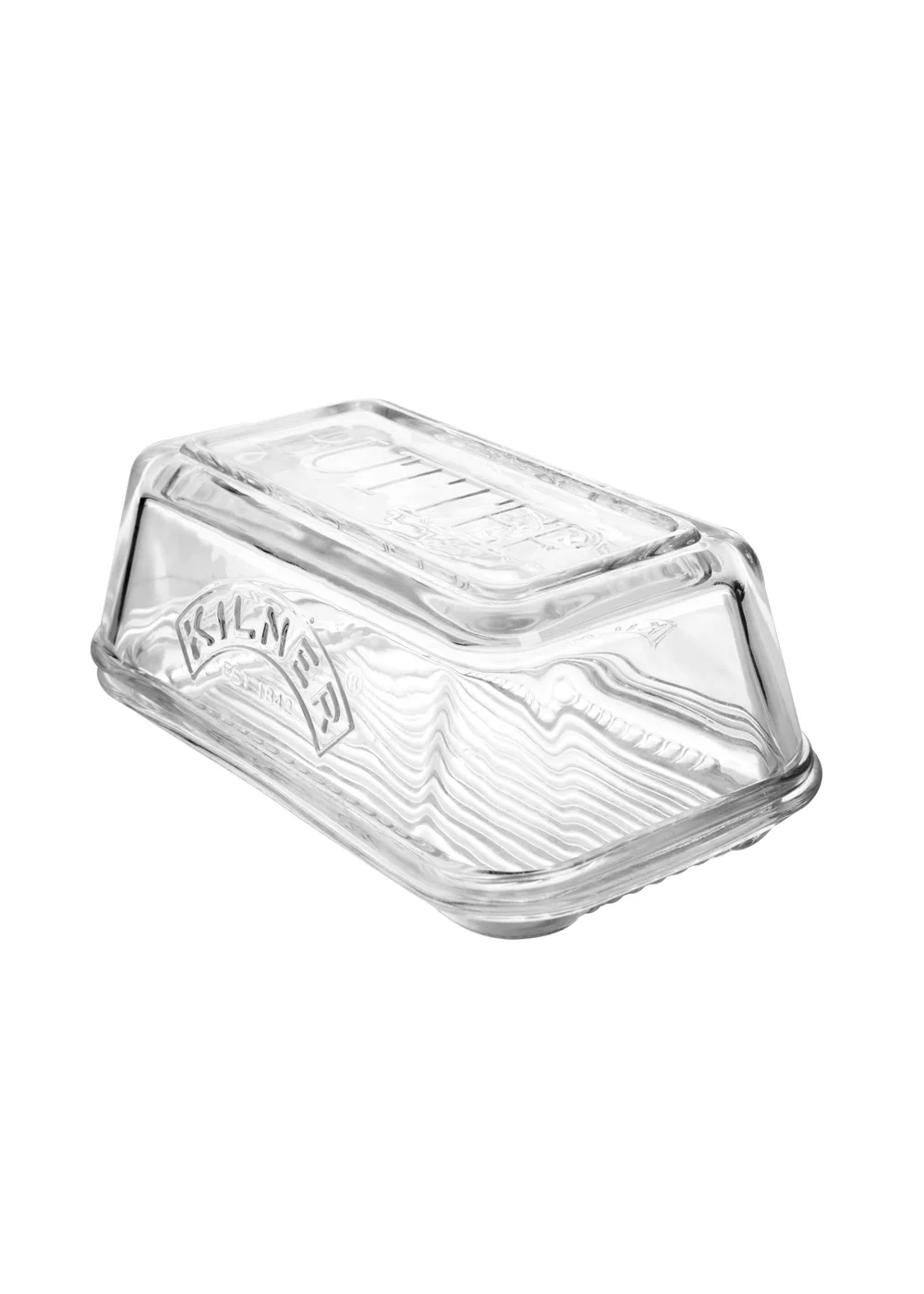 Kilner Clear Butter Dish - One Size Image 1
