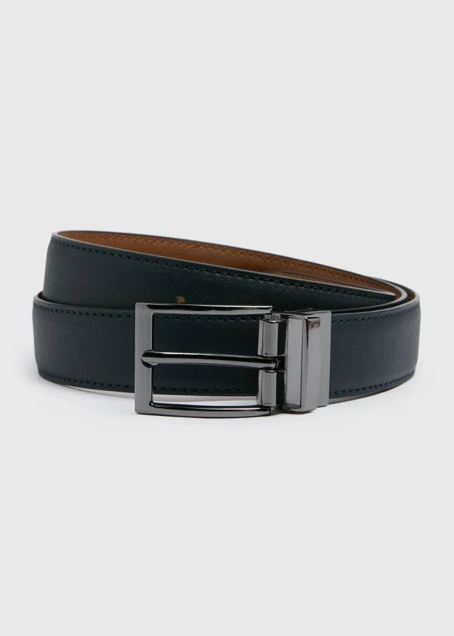Tan Reversible Smart Belt