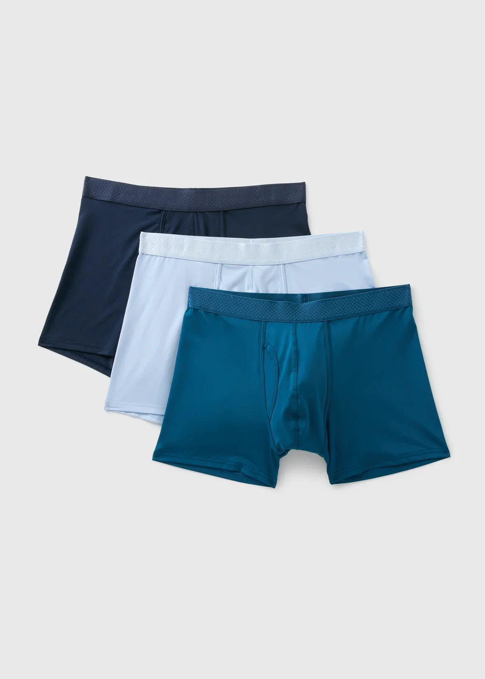 Premium Teal Microfibre Keyhole Boxers - Extra small Image 1