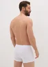 3 Pack White Keyhole Boxers - Extra small Image 3