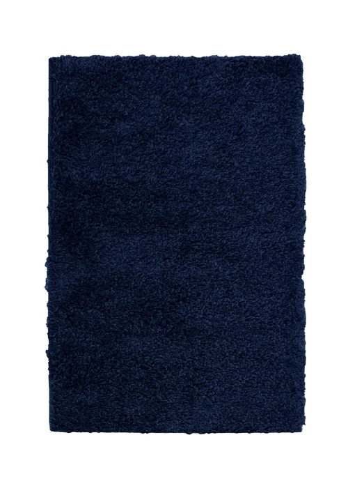 Homemaker Jazz Shaggy Navy Rug - 200 x 290 Image 2