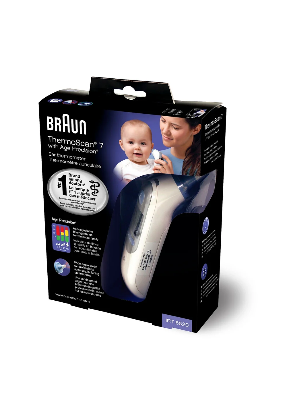 Braun Thermoscan 7 Thermometer - One Size Image 1