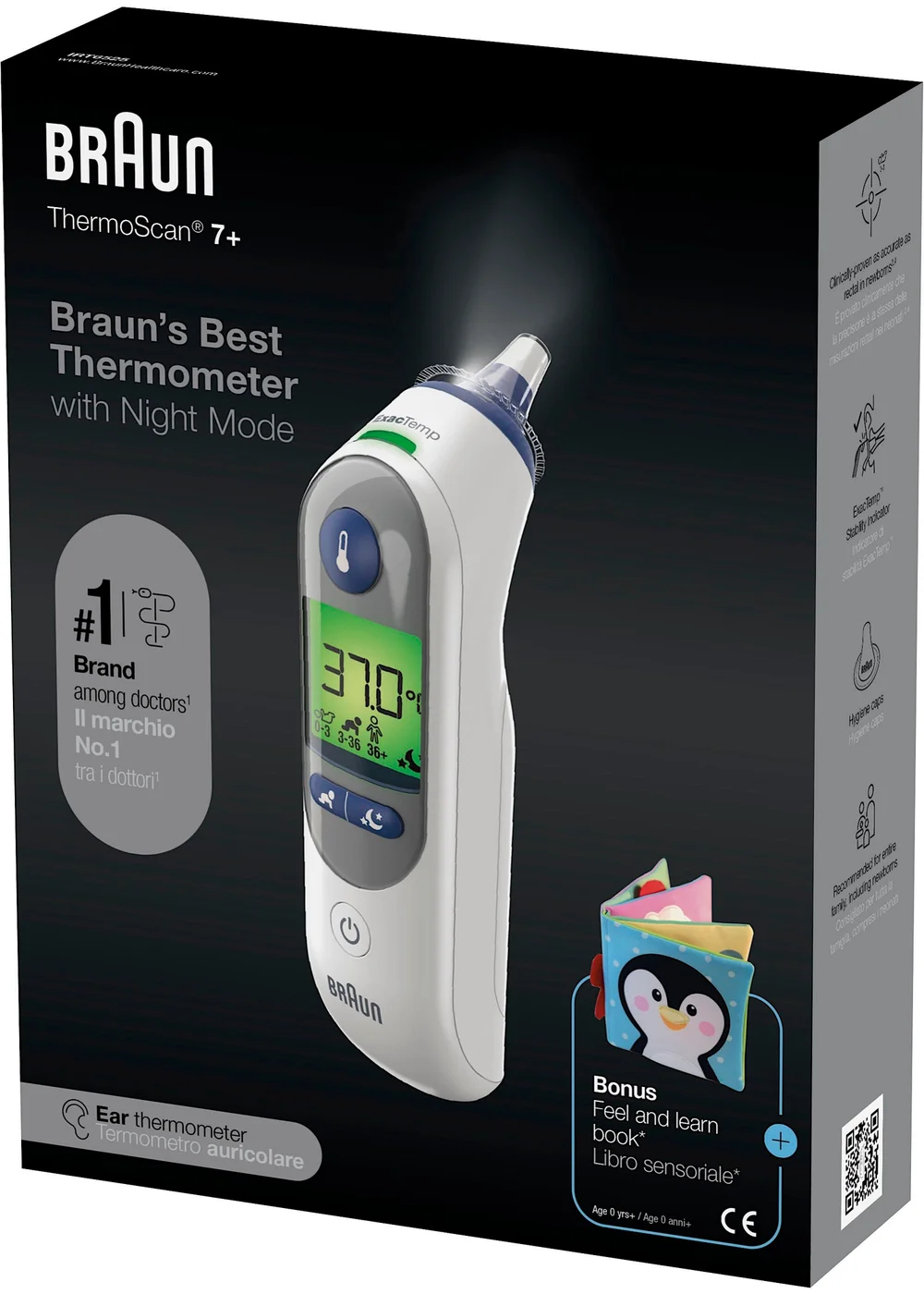 Braun Thermoscan 7 + - One Size Image 1