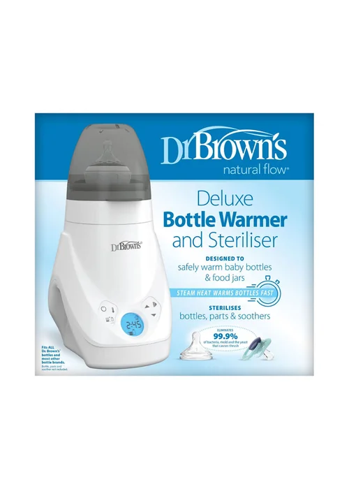 Dr Brown Bottle Warmer and Steriliser - One Size Image 2