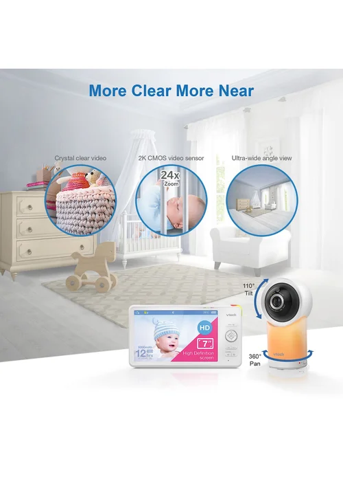 VTech RM7766HD WiFi Monitor (7IN) - One Size Image 3