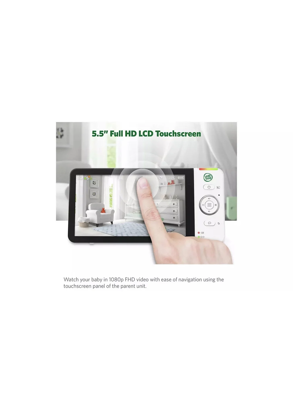 Leap Frog 2936FHD Smart Baby Monitor - One Size Image 2