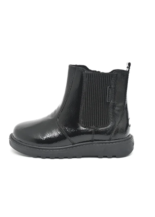 ToeZone Girls Black Amara Patent Leather Ankle Boot (Younger 8 - Older 3) - Size 13 Infants Footwear Image 2