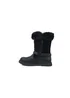 ToeZone Girls Black Lumi Fur Boot (Younger 8 - Younger 13) - Size 9 Infants Footwear Image 4