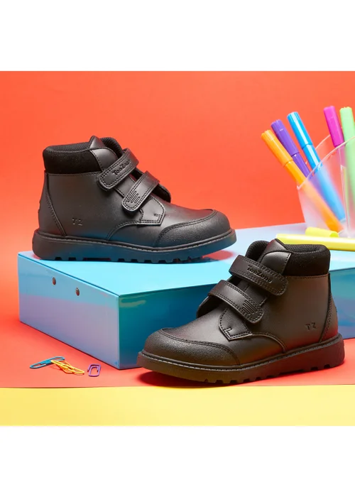 ToeZone Boys Black Levi Ankle Boot (Younger 8 - Older 3) - Size 2 Adults Footwear Image 3