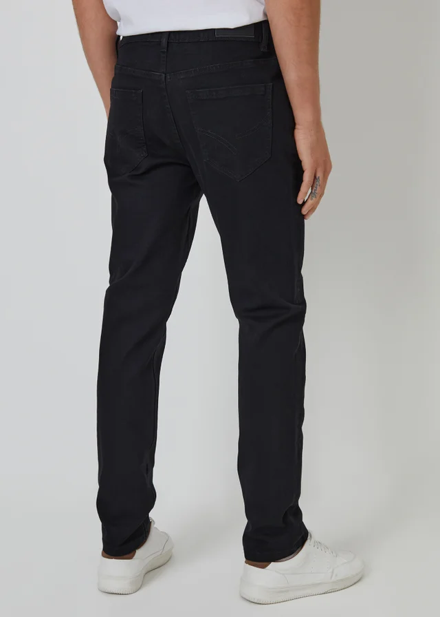 Threadbare Black Islington Slim Fit Jeans With Stretch
