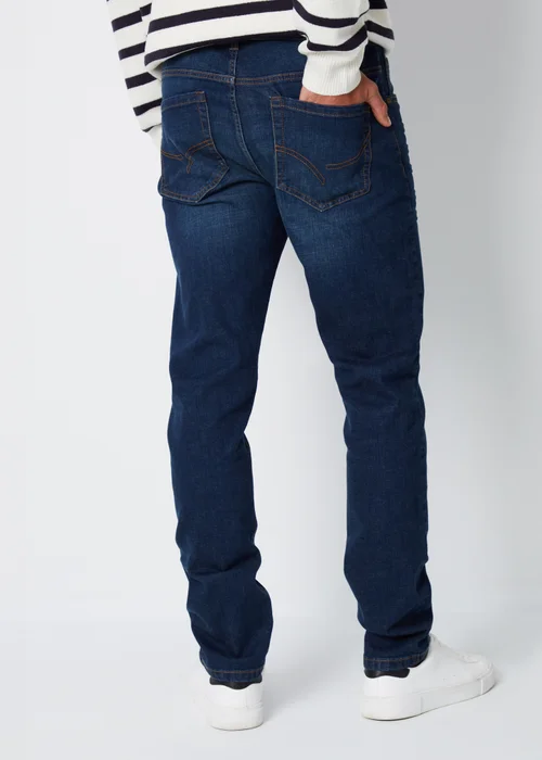 Threadbare Blue Slim Fit Jeans With Stretch - 38/L32 Image 2