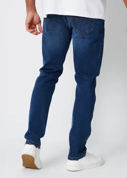 Threadbare Blue Slim Fit Jeans With Stretch - 32/L32 Image 2