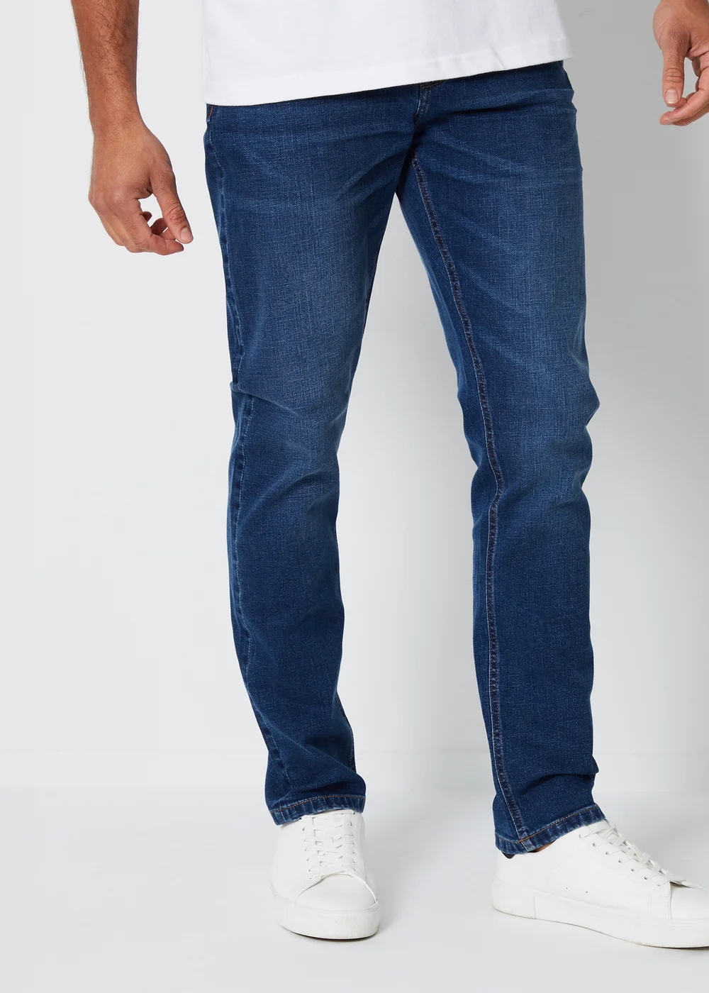Threadbare Blue Slim Fit Jeans With Stretch - 32/L32 Image 1