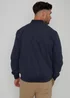 Threadbare Navy Showerproof Classic Bomber Jacket - S Image 2