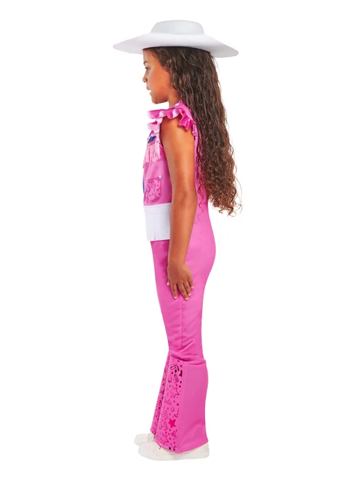 Barbie Kids Cowgirl Costume (2-8 Yrs) - M Image 4