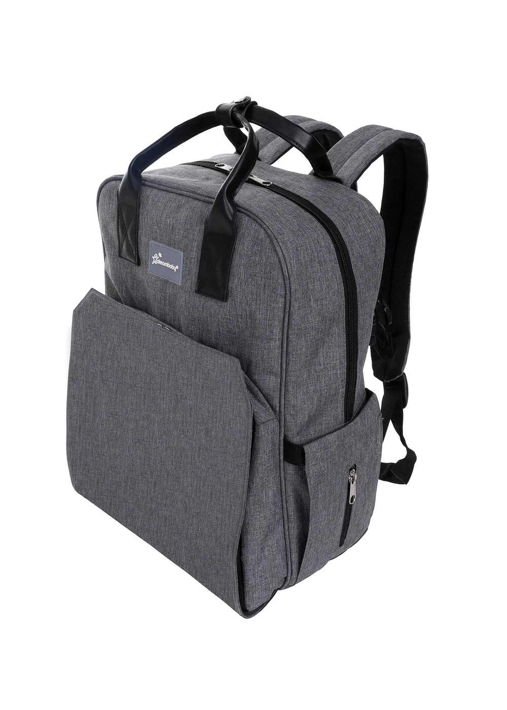 Dreambaby Grey Carry-All Backpack With Changing Mat - One Size Image 1
