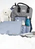 Dreambaby Grey Carry-All Backpack With Changing Mat - One Size Image 5