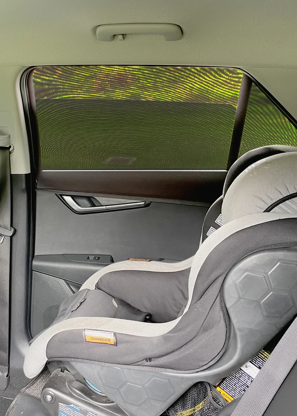 Dreambaby Black Car Window Mesh Fitover Socks 2 pack - One Size Image 2