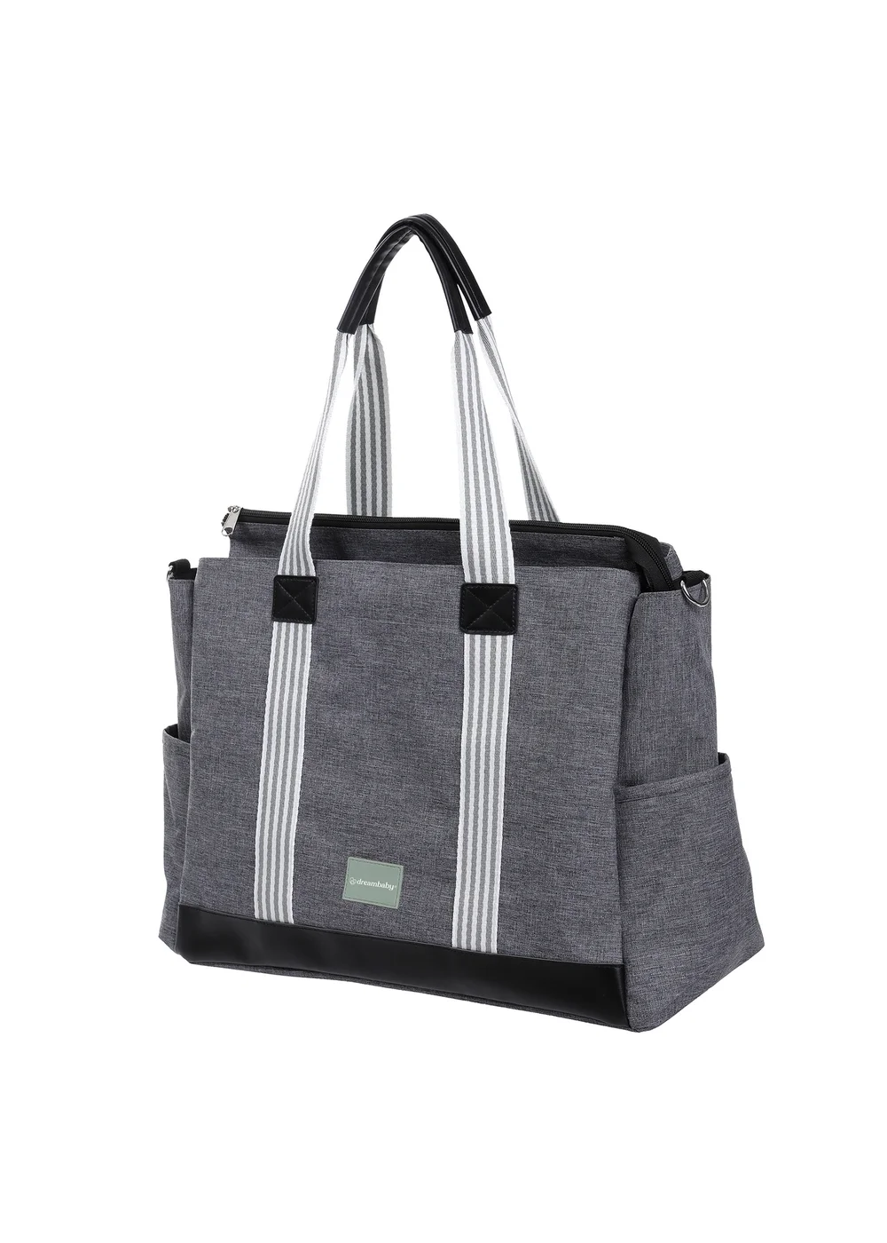 Dreambaby Grey Carry-All Tote Bag With Changing Mat - One Size Image 1