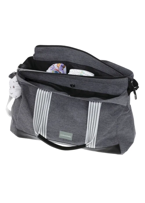 Dreambaby Grey Carry-All Tote Bag With Changing Mat - One Size Image 2