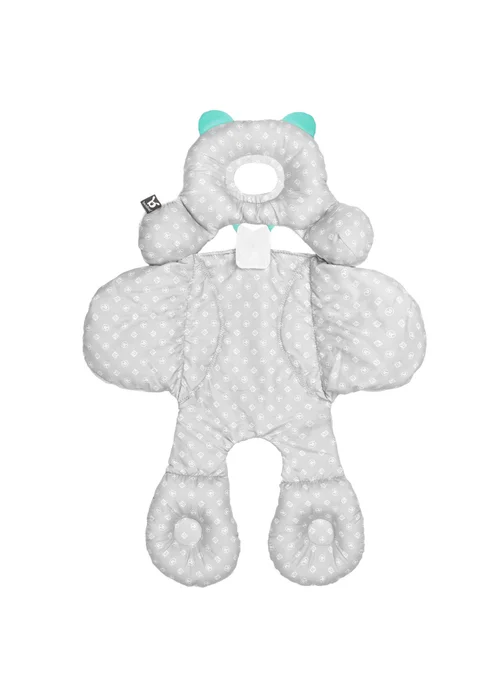 Benbat White/Grey Infant Head & Body Support - One Size Image 2