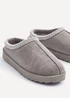 Linzi Tammy Ash Grey Faux Suede Slipper - Size 6 Image 4