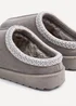 Linzi Tammy Ash Grey Faux Suede Slipper - Size 6 Image 5