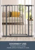 Dreambaby Grey Ava Safety Gate - One Size Image 4