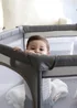 Dreambaby Grey Explore Fabric 6-Sided Playpen With Padded Frame - One Size Image 4