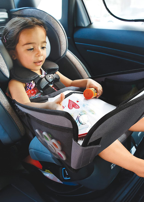 Dreambaby Black Extra-Large High-Back Car Travel Tray - One Size Image 2