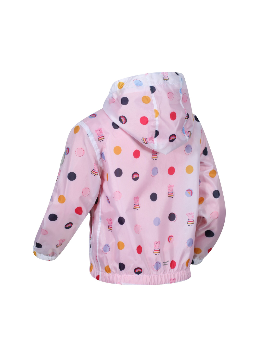 Regatta White/Pink Peppa Pig Muddy Puddle Jacket - Age 3-4 Years Image 2