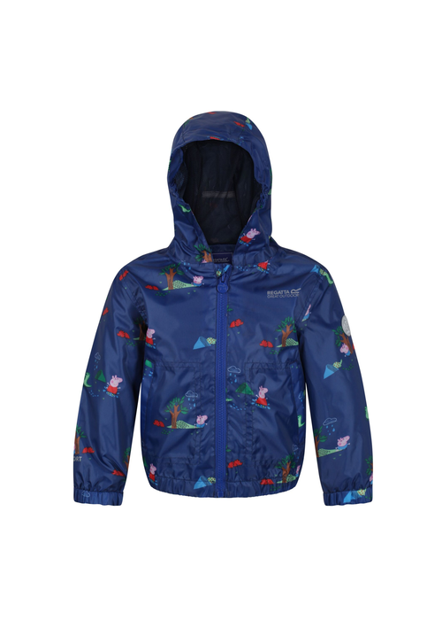 Regatta Midnight Blue Peppa Pig Muddy Puddle Jacket - 18 - 24 Months Image 3