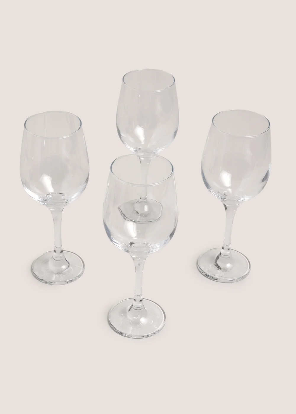 4 Pack Nova Wine Glasses Image 1