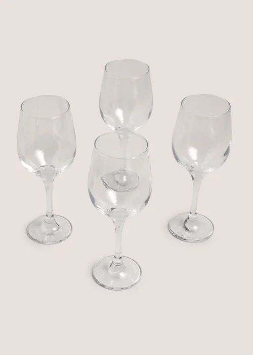 4 Pack Nova Wine Glasses Image 1
