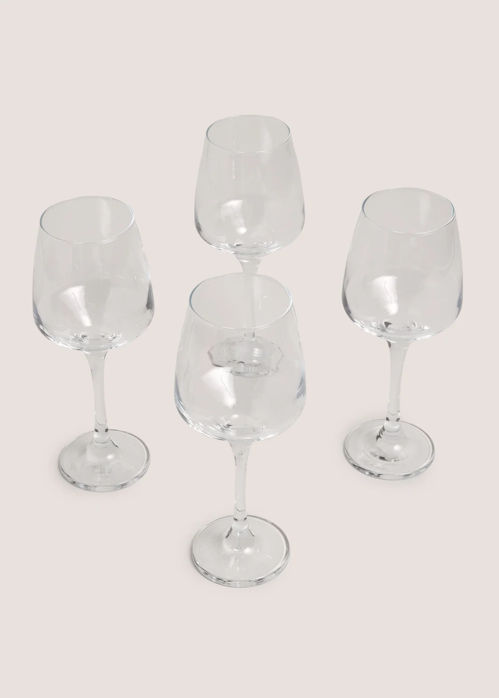 4 Pack Luna Wine Glasses Image 1