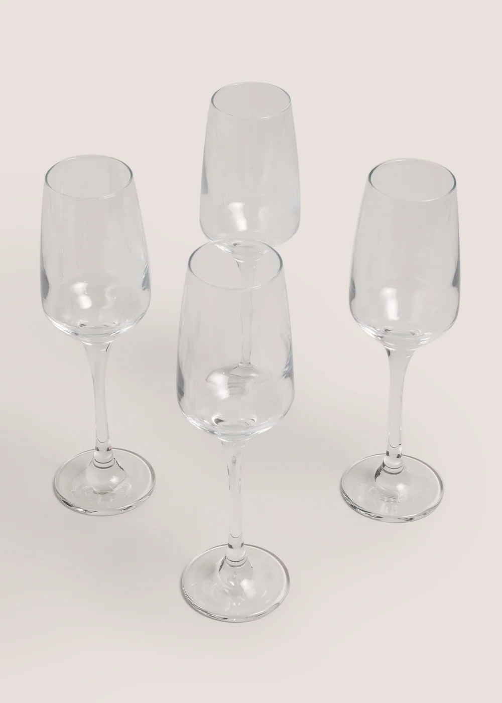 4 Pack Luna Champagne Flutes Image 1