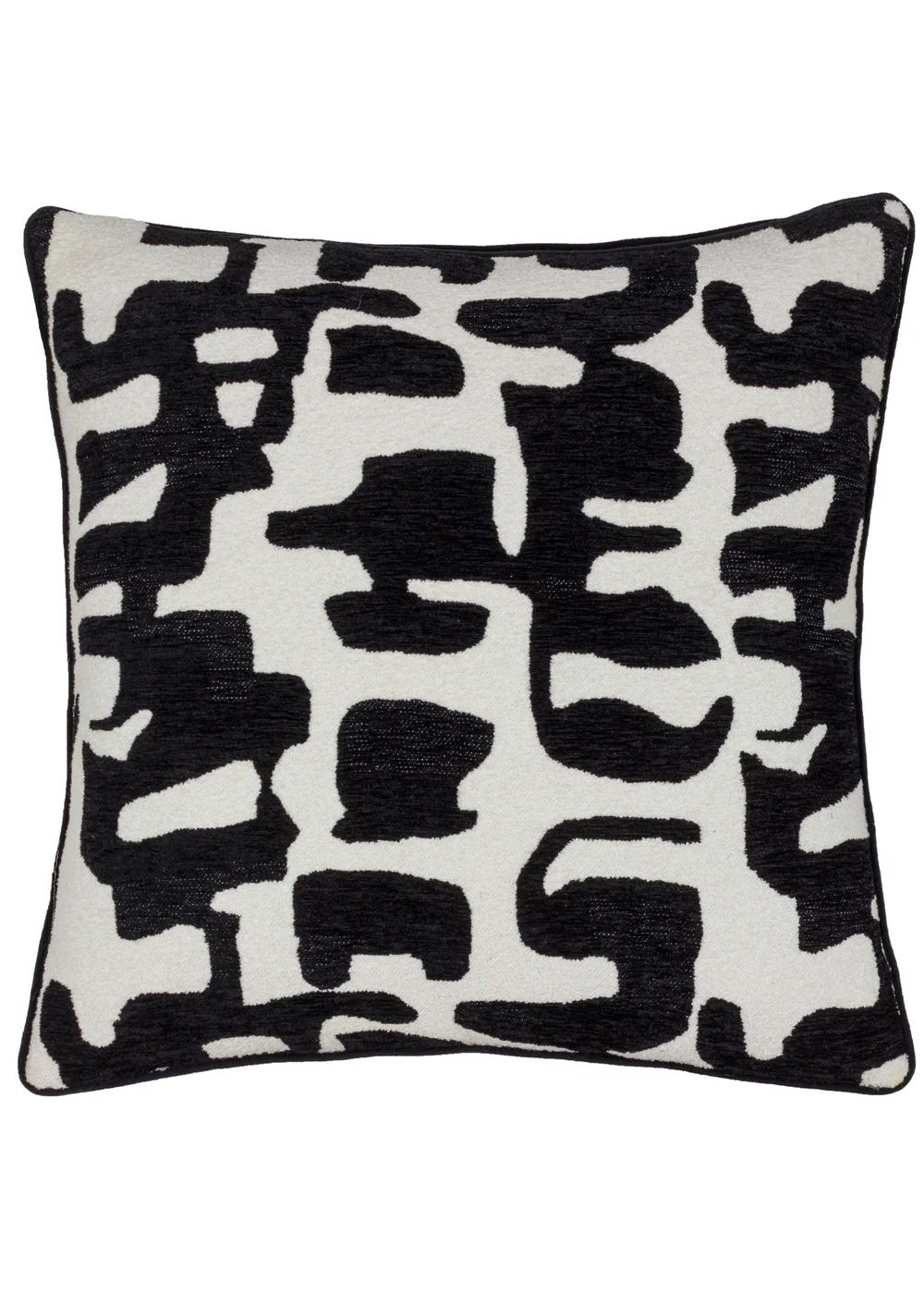 Hoem Caval Boucle Jacquard Filled Cushion (50cm x 50cm) - 50cm x 50cm Image 1
