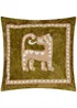 Wylder Dynasty Tiger Embroidered Chenille Filled Cushion (50cm x 50cm) - 50cm x 50cm Image 1