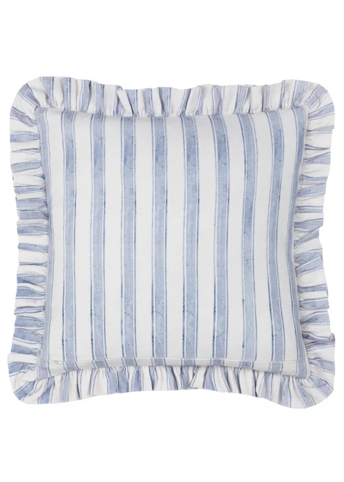 furn. Noortje Ruffle Bows Cotton Filled Cushion (43cm x 43cm) - 45cm x 45cm Image 3