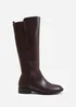 Where's That From Parker Dark Brown Knee High Boots - Size 8 Image 2