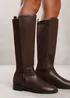 Where's That From Parker Dark Brown Knee High Boots - Size 8 Image 3