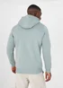 Brave Soul Green Zip Through Hoody - Extra Large Image 2
