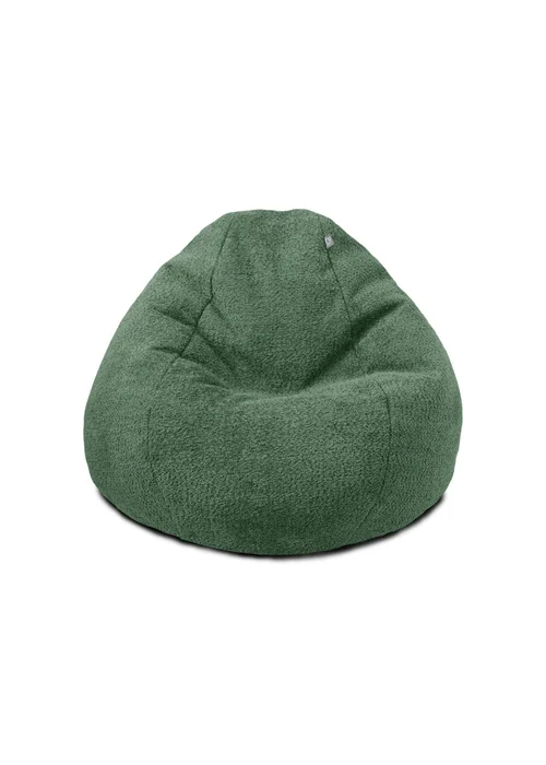 rucomfy Snug Slouchbag Dark Green Beanbag - One Size Image 3