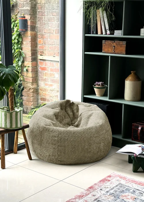 rucomfy Snug Slouchbag Mushroom Beanbag - One Size Image 1