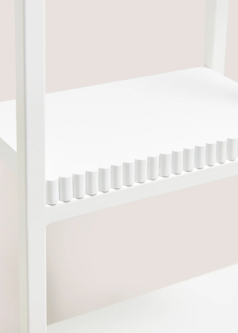 White Ribbed Edge Multi Shelf Image 2
