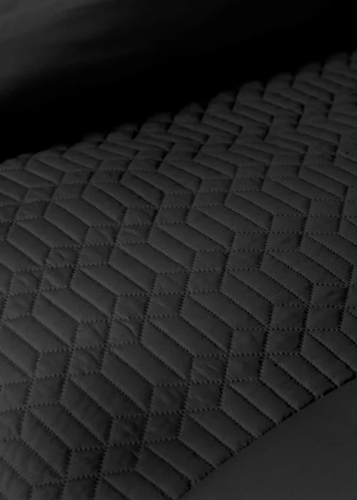 Black Geo Pinsonic Duvet Cover - Single Image 2