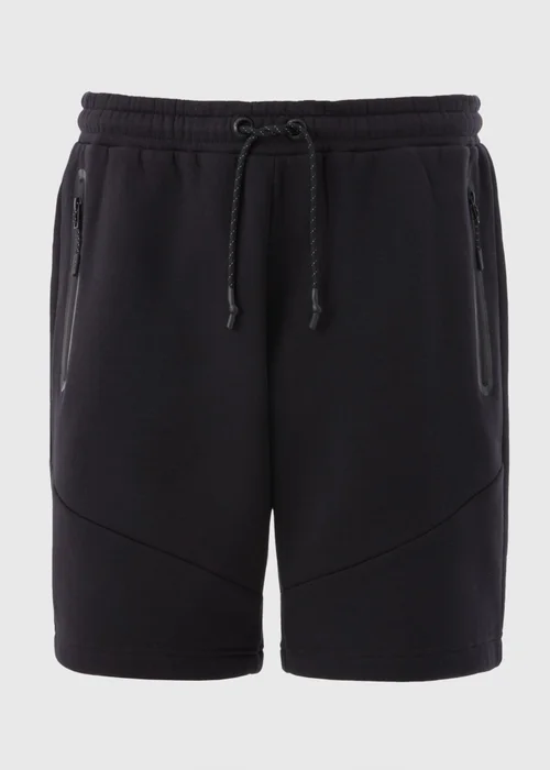 Souluxe Black Panel Jogger Shorts - XS Image 3