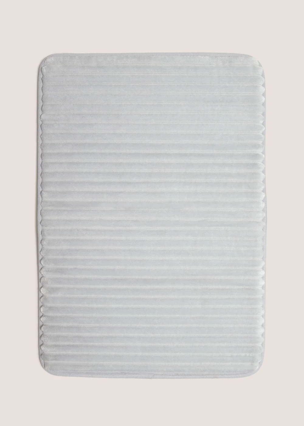 Grey Memory Foam Bathmat Image 1
