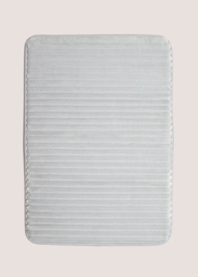 Grey Memory Foam Bathmat